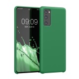 Husa pentru Samsung Galaxy S20 FE, Silicon, Verde, 53605.227, kwmobile