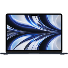 Laptop MacBook Air 13.6&amp;quot; Retina (2022) 8GB RAM, SSD 512GB, Apple M2 GPU, macOS Monterey, tastatura USA - qwerty , culoare negru - MLY43 foto