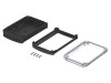 Carcasă desktop BOPLA BoVersa policarbonat 80x125x42mm IP68 neagră transparentă
