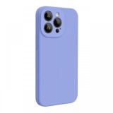 Lemontti Husa Liquid Silicon MagCharge iPhone 15 Pro Lila (protectie 360&deg;, material fin, captusit cu microfibra)