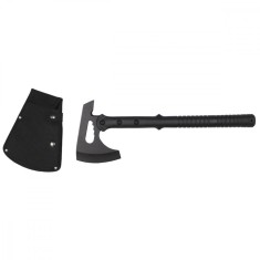 Toporisca tomahawk MFH, cu husa OutsideGear Venture foto