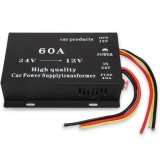 Cumpara ieftin Convertor Tensiune Auto 24V la 12V 60A Reductor Profesional Camioane
