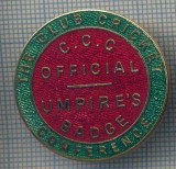 AX 273 INSIGNA -THE CLUB CRICKET -CONFERENCE - C.C.C. OFFICIAL -UMPIRE&#039;S BADGE