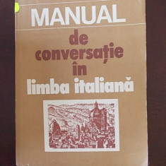 MANUAL DE CONVERSATIE IN LIMBA ITALIANA- DERER, R6C