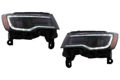 Faruri LED Jeep Grand Cherokee IV WK2 Facelift (2014-2020) Semnal Dinamic Performance AutoTuning foto