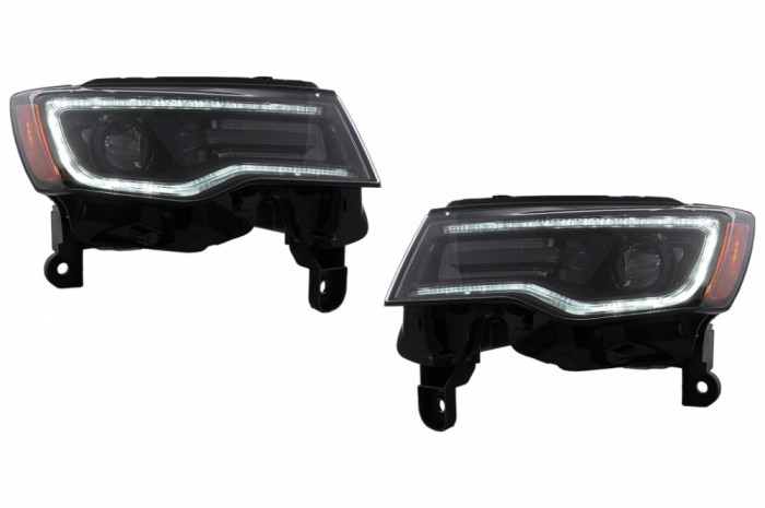 Faruri LED Jeep Grand Cherokee IV WK2 Facelift (2014-2020) Semnal Dinamic Performance AutoTuning