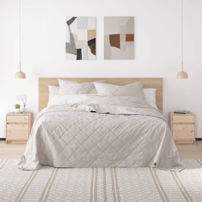 Gossi noptiere, 2 buc., 40x31x50 cm, lemn masiv de pin