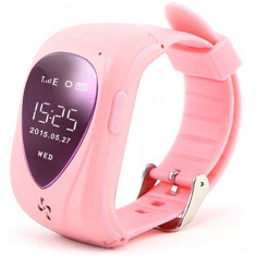 Ceas Smartwatch GPS Copii iUni U11,Telefon incoporat, Alarma SOS, Pink foto