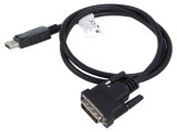 Cablu adaptor DisplayPort 1.2 1m negru