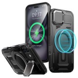 Husa pentru iPhone 16 - Techsuit CamVault MagSafe - Black