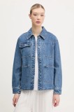 Superdry geacă din denim de tranzitie, W5011926A-2FZ