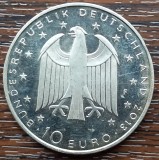 (M2008) MONEDA GERMANIA - 10 EURO 2013, LIT. F, 200 ANI NASTEREA GEORG BUCHNER, Europa