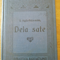 Ion Agarbiceanu - De la Sate - Prima Ed. 1914, Ed. Asociatiunii , Sibiu