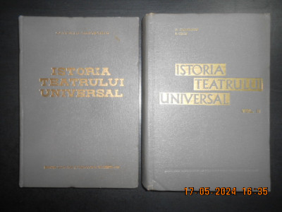 Octavian Gheorghiu - Istoria teatrului universal 2 volume (1963, ed. cartonata) foto