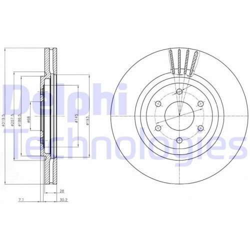 Delphi Disc frana