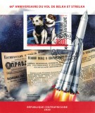 Africa Centrala 2020: Timbre Cosmonautica/Colita, Straine dupa 1950, Colectie Filatelie