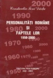 Personalitati romane si faptele lor 1950-2000, Volumul al V - lea