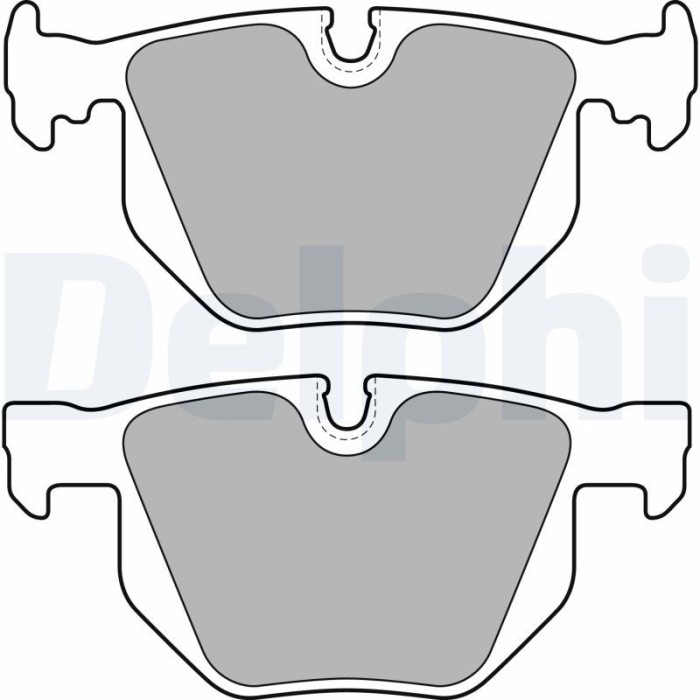 DELPHI LP1834 set placute frana,frana disc