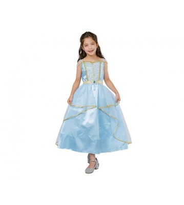 Costum carnaval Printesa Albastra pentru copii, marime 110/120 cm (4 - 6 ani) foto