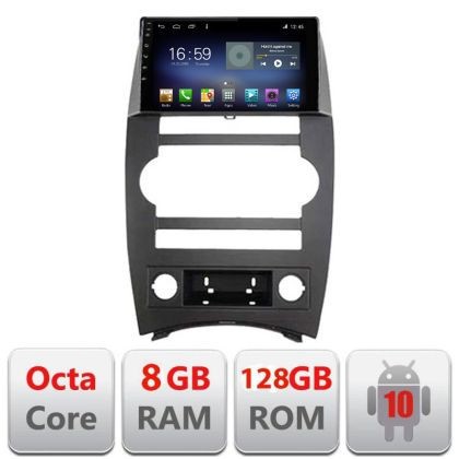 Navigatie Jeep Commander Android radio gps internet Octa Core 8+128 LTE Kit-commander+EDT-E609 CarStore Technology