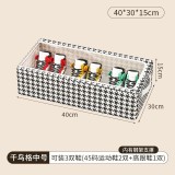 Cutie Depozitare cu Cadru Metalic Flippy, Fereastra Transparenta, 40cm*30cm*15cm