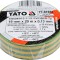 Banda electroizolanta PVC 19 mm x 20 m x 0.13 mm galben-verde YATO