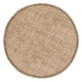 Perna Scaun, Rotundă, Culoare Bej, Diametru 38cm, Două Fețe, 100% Spumă, Oem