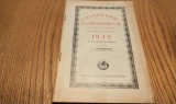 CALENDARUL GOSPODARILOR pe Anul Mantuirei 1938 - I. Simionescu - 1938, 112 p. cu ilustratii si desene in text; contina pagini cu text publicitar