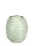 Cumpara ieftin Vaza flori sticla verde Dondra 22x23 cm