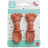 Thermobaby Silicone Cutlery tac&acirc;muri Minnie 2 buc