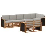 vidaXL Seturi de canapele Lemn Solid de Acacia 3384492
