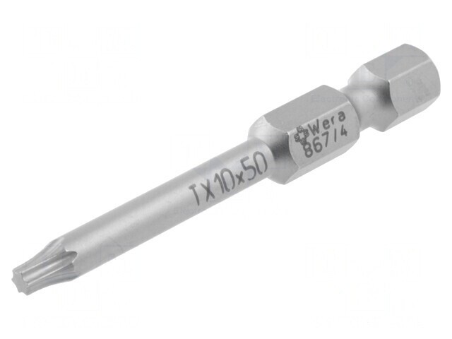 Capăt de Şurubelniţă Torx TX10 50mm