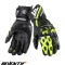 Manusi barbati pentru scuter - motocicleta racing vara Seventy model SD-R12 negru/galben Negru/galben S (7 cm)