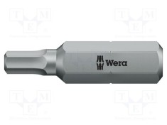 Capăt de şurubelniţă imbus WERA Hex-Plus 6mm, Lungime 30mm