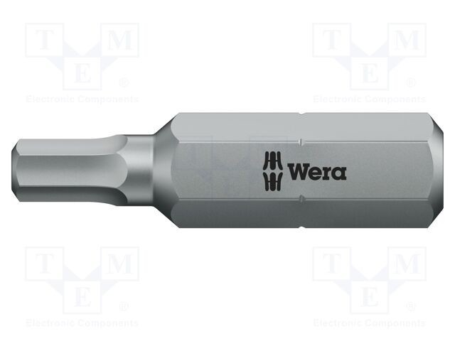Capăt de şurubelniţă imbus WERA Hex-Plus 6mm, Lungime 30mm