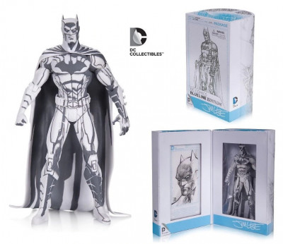 Figurina Batman DC Justice League 16 cm Sketch Version Black White foto