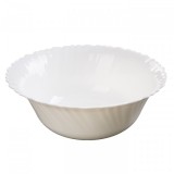 Set 6 Boluri Salata Castroane din Opal Alb 20cm Grunberg LHW200