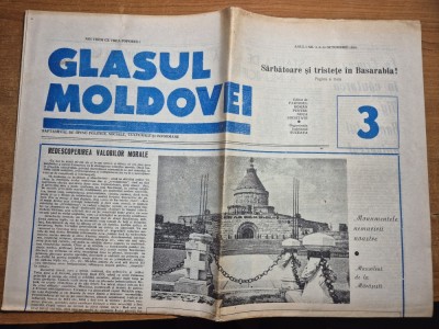 ziarul glasul moldovei 8 -14 octombrie 1990 foto