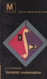 J. E. Littlewood - Varietati matematice