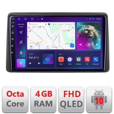 Navigatie Dacia Duster 2023- Android radio gps internet quad core 4+64 carplay android auto KIT-duster2023+EDT-E309v3 CarStore Technology foto