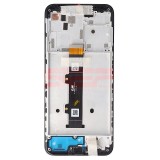 Display LCD + Touchscreen cu Rama Motorola Moto G30 Negru Original Service Pack (G10 Compatibil)