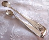 CLESTE ZAHAR ARGINTAT PLACAT CU ARGINT 11.5 CM