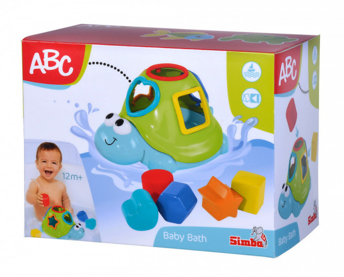 JUCARIE BEBE BROSCUTA PLUTITOARE CU FORME SI CUBURI SuperHeroes ToysZone