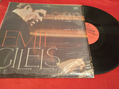 VINIL EMIL GILELS-HAYDN/MOZART DISC MELODIA STARE VINIL FB foto