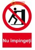 Indicator nu impingeti