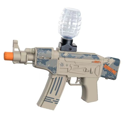Mitraliera de jucarie electrica Flippy cu bile de hidrogen de gel, gun bluster, tragere in rafala, varsta peste 6 ani, ochelari de protectie, 5000 de foto