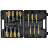 Set surubelnite si biti, 32 buc in cutie plastic