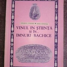 Vinul in stiinta si in.. imnuri bachice- Avram D.