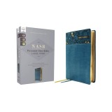 Nasb, Personal Size Bible, Large Print, Leathersoft, Teal, Red Letter, 1995 Text, Comfort Print