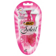 Bic Aparat De Ras Dispozabil Pentru Femei Miss Soleil Pink Cu 3 Lame Pachet 4 Bucati 197688